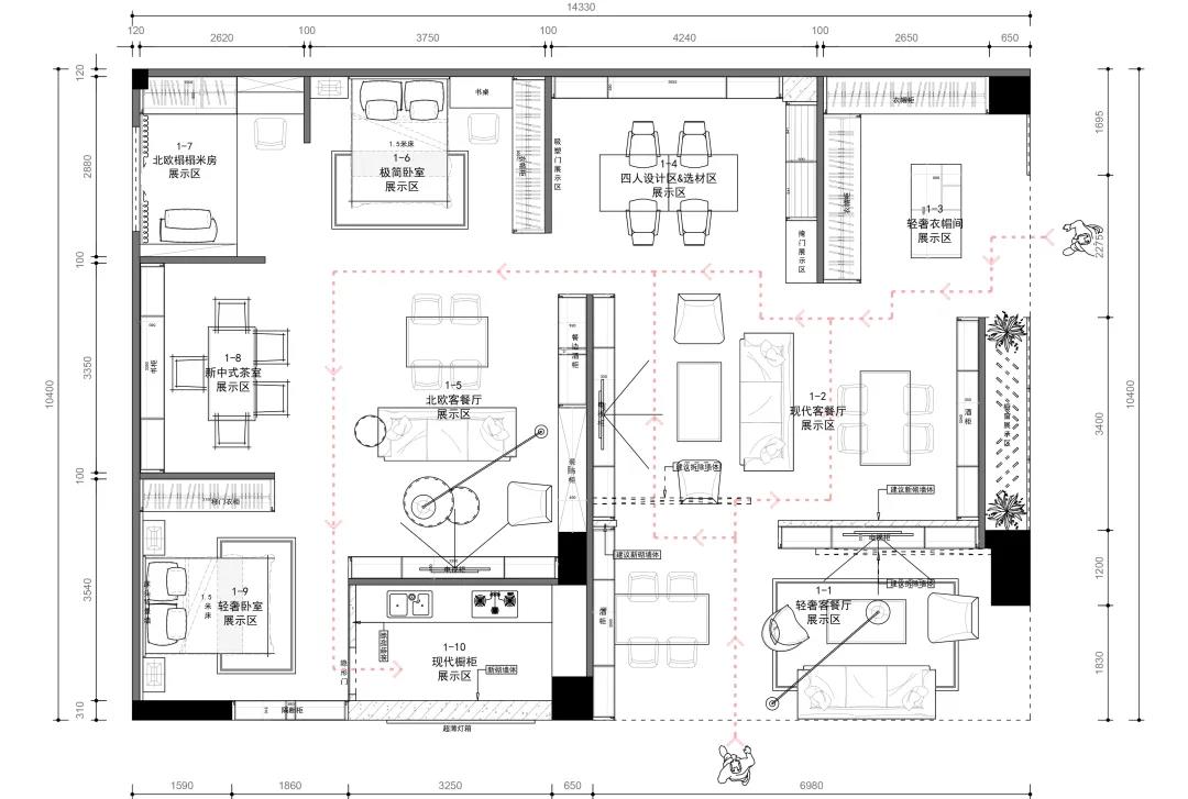華洲木業︱陜西西安戰略合作商 150㎡ 展廳空間設計案例(圖1) 華洲木業︱陜西西安戰略合作商 150㎡ 展廳空間設計案例(圖1)